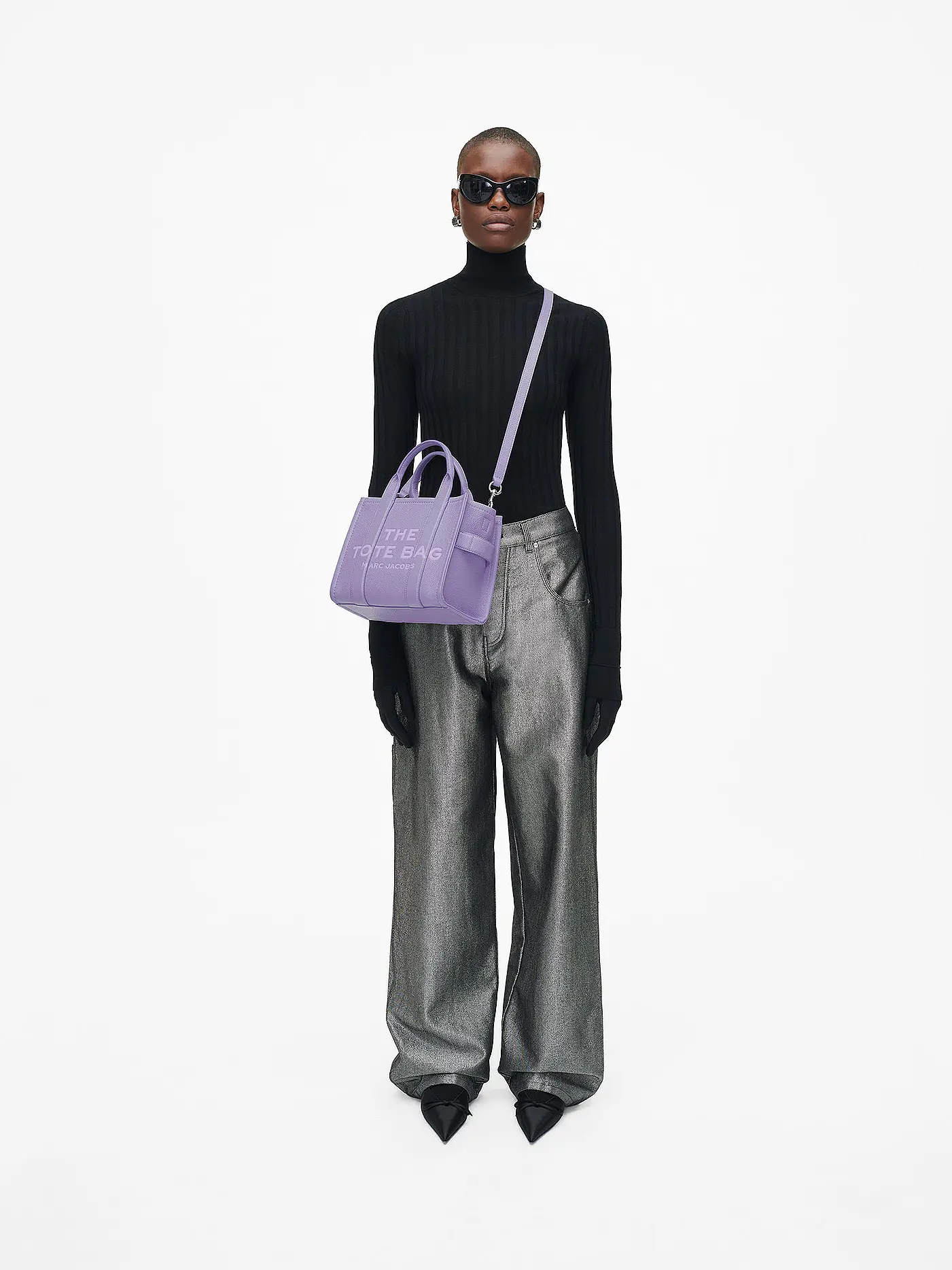 MARC JACOBS | Ledertasche - Tote Bag THE SMALL TOTE LEATHER | 